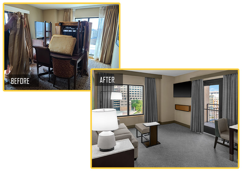 Hotel Renovations by C&M Industries